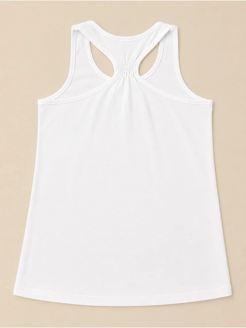 The Children's Place White Tank Top with Purple Unicorn Graphic